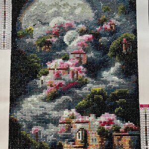 Diamond Painting Finished Completed 3D Wall Art 30x40 cm Scenic Diamond Art